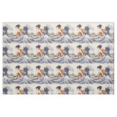 Die Collages der Great Wave Ukiyoe Stoff (Fat Quarter (45,7 x 55,9 cm))