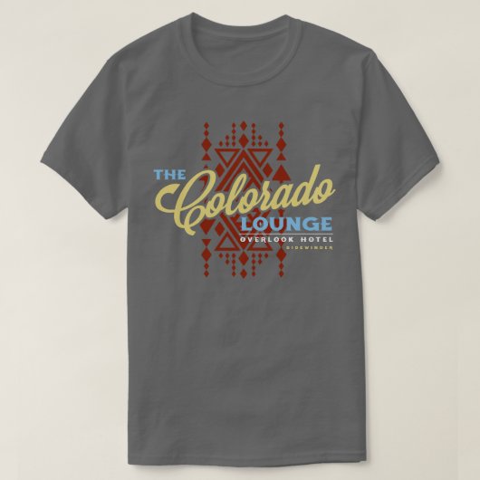 Die Colorado Lounge mit Ausblick T-Shirt (Design vorne)