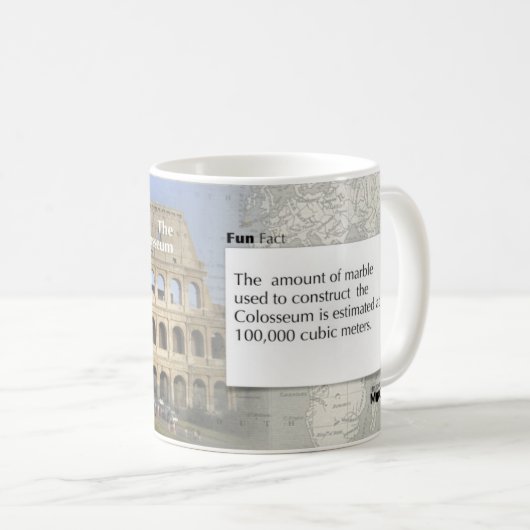 Die Colosseum historische Tasse (VorderseiteRechts)