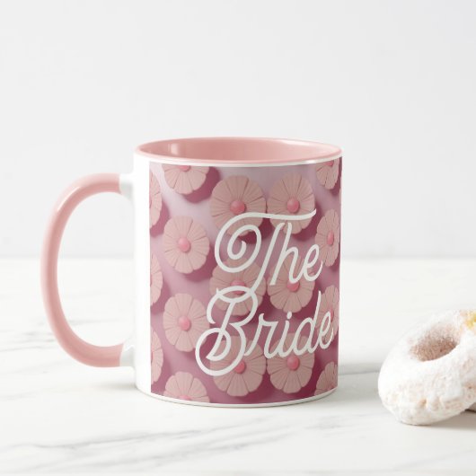 Die Combo-Tasse von Bride Pink Tasse (Mit Donut)