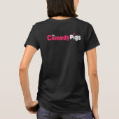 Die Comedy-Schweine zweiseitiger T - Shirt (Rückseite)