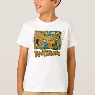 Die Comic-Charakter-Platten der Flintstones-  T-Shirt