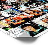 Die Comic der Krieger Poster (Ecke)