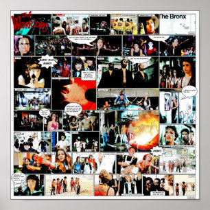 Die Comic der Krieger Poster