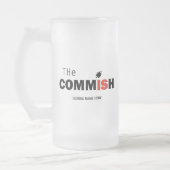 Die Commish 16 oz Mattierte Tasse Fantasy Football (Links)