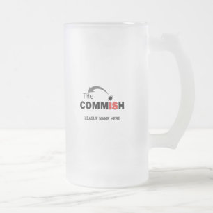 Die Commish 16 oz Mattierte Tasse Fantasy Football