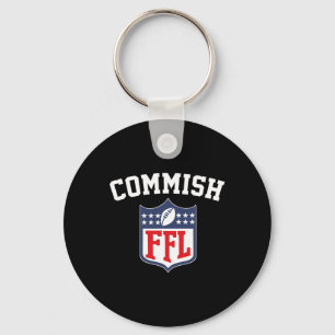 Die Commissions Funny Fantasy Football League Fffl Schlüsselanhänger