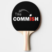Die Commissions Ping Pong Paddle Tischtennis Schläger (Rückseite)