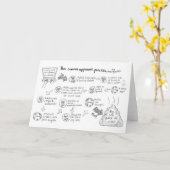 Die Comms Genehmigungsprozess-Karte Karte (Gelbe Blume)