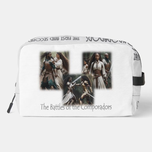 Die Comporadors decken die Kunst ab Waschbeutel (Rückseite)