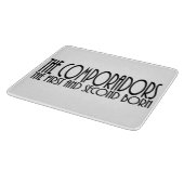 Die Comporadors Schneidebrett (Ecke)