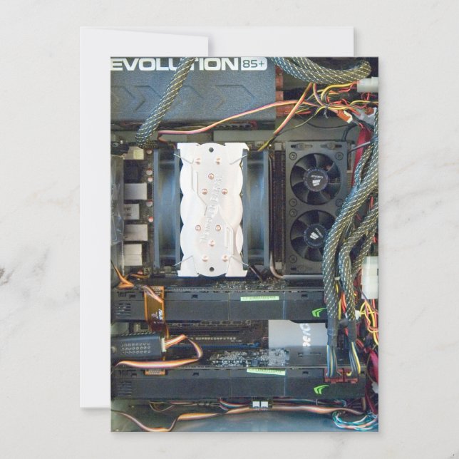 Die Computerausrüstung (Vorderseite)