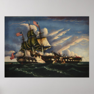 Die Constitution und die Guerriere (Vibrant) Poster