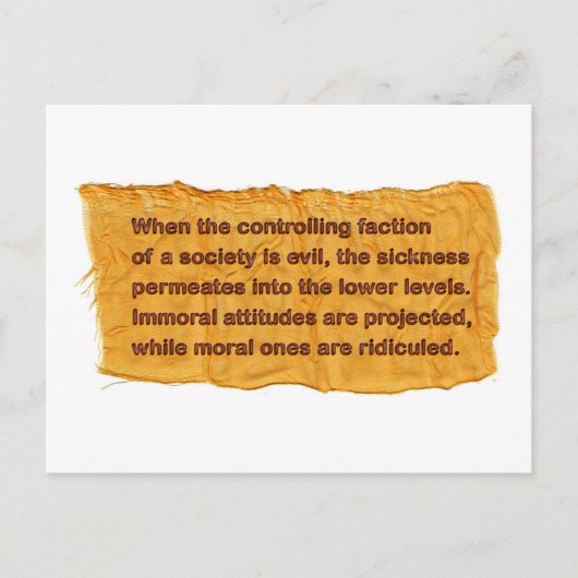 Die Controlling-Fraktion Mini-Art-Postkarte Postkarte (Vorderseite)