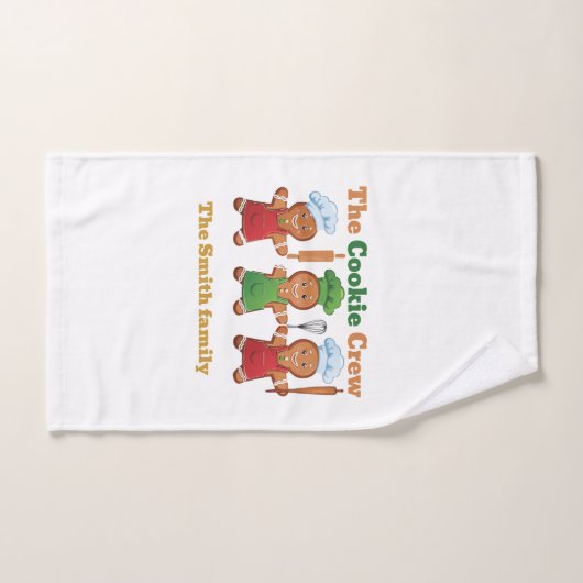 Die Cookie-Crew Lebkuchen  Handtuch (Handtuch)
