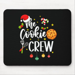 Die Cookie-Crew Weihnachten Backkost Lover Kids Mousepad