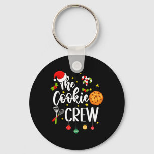 Die Cookie-Crew Weihnachten Backkost Lover Kids Schlüsselanhänger