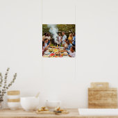 Die Cookout-Ansammlung Poster (Küche)