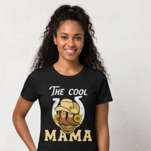 Die Cool Mama | Westlicher Muttertag Einzigartig T-Shirt
