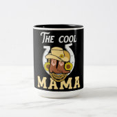 Die Cool Mama | Westlicher Muttertag Einzigartig Zweifarbige Tasse (Mittel)