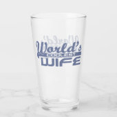 Die Coole Ehefrau der Welt Glas (Rückseite)