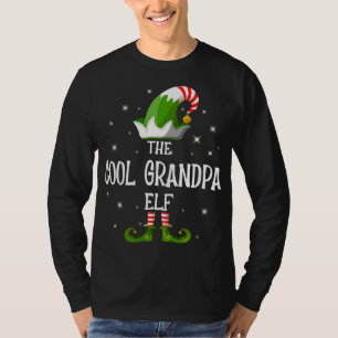 Die Coole Großvater Elf Familienmatching Group Chr T-Shirt