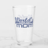 Die Coole Mama der Welt Glas (Vorderseite)