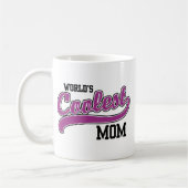 Die Coole Mama der Welt Kaffeetasse (Links)