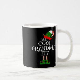 Die coole Oma-Elf-Geschenk-Passende-Familiengruppe Kaffeetasse