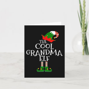 Die Coole Oma Elf-Geschenkgruppe Ch Karte