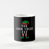 Die Coole Onkel Elf Weihnachten Kaffeetasse (Mittel)