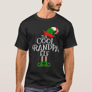 Die Coole Opa Elf-Geschenkgruppe Ch T-Shirt