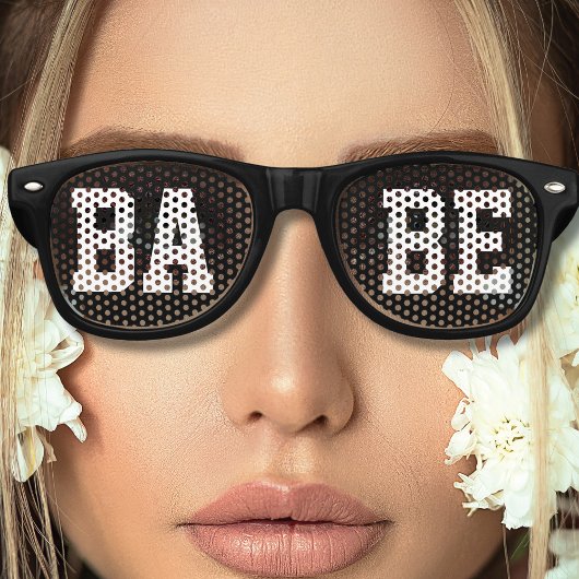 Die Coole schwarze Frau Partybrille