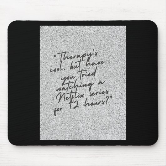 Die Coole Therapie Mousepad (Vorne)