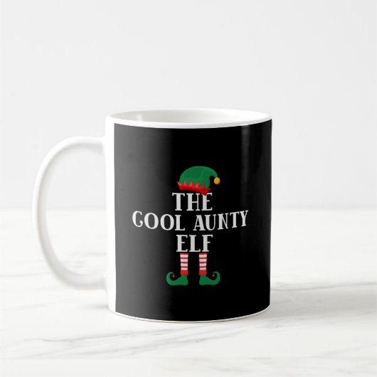 Die Coole Weihnachtsfeier der Tante Elf Kaffeetasse (Links)