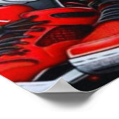 Die Coolen Bunny Vibes Poster (Ecke)