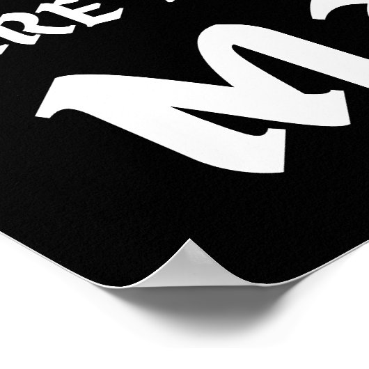 DIE COOLEN CHICKS SIND IM MAI GEBOREN POSTER (Ecke)