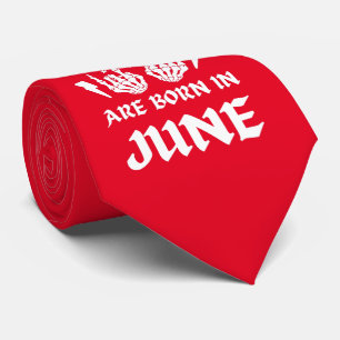 DIE COOLEN SCHICKEN SIND IM JUNI GEBOREN KRAWATTE