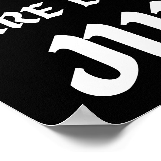 DIE COOLEN SCHICKEN SIND IM JUNI GEBOREN POSTER (Ecke)