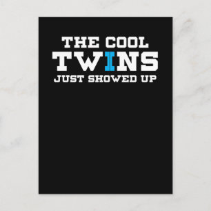 Die Coolen Zwillinge, die gerade aufgetaucht sind Postkarte