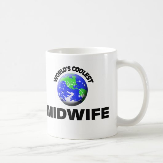 Die coolste Hebamme der Welt Kaffeetasse (Rechts)