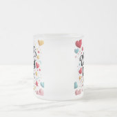 Die Coolste Mama der Welt - Niedliche und farbenfr Mattglastasse (Mittel)