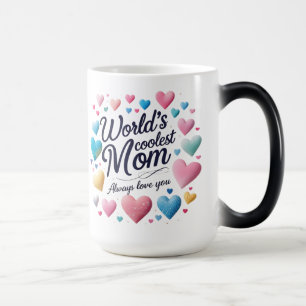Die Coolste Mama der Welt - Tasse der farbenfrohen
