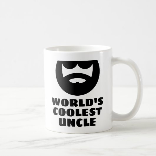Die Coolste Onkel-Tasse der Welt Kaffeetasse (Rechts)