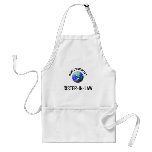 Die coolste Schwägerin der Welt Schürze (Vorne)