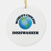 Die coolste Spülmaschine der Welt Keramikornament (Vorne)