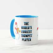 Die Coolste Trumpete der Welt Tasse (Vorderseite Links)