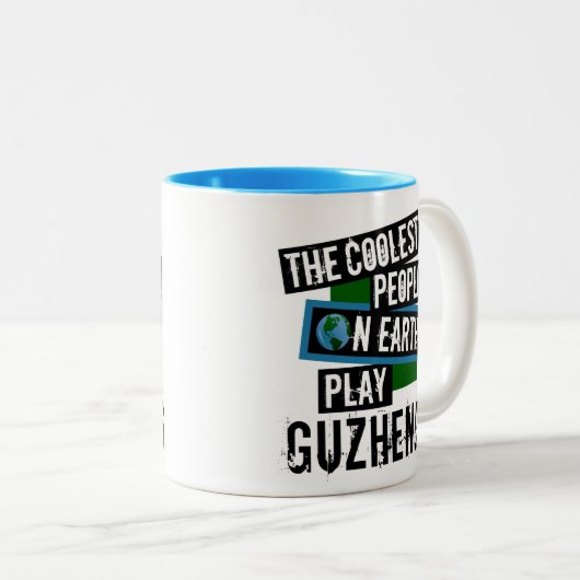 Die coolsten Leute auf Erdspiel Guzheng Zweifarbige Tasse (VorderseiteRechts)