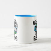 Die coolsten Leute auf Erdspiel Guzheng Zweifarbige Tasse (Mittel)