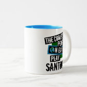 Die coolsten Leute auf Erdspiel Santoor Zweifarbige Tasse (VorderseiteRechts)